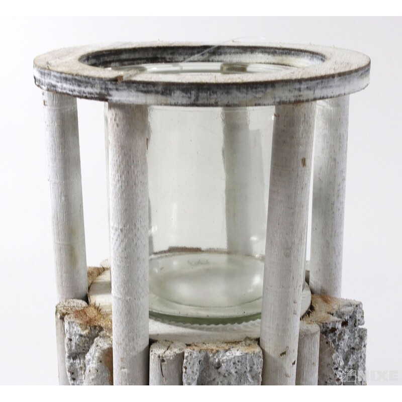 STOJAN SVÍCEN 11X24cm*BÍLÁ