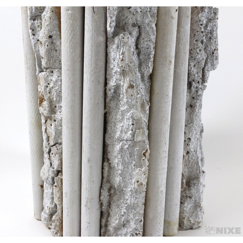 STOJAN SVÍCEN 11X24cm*BÍLÁ