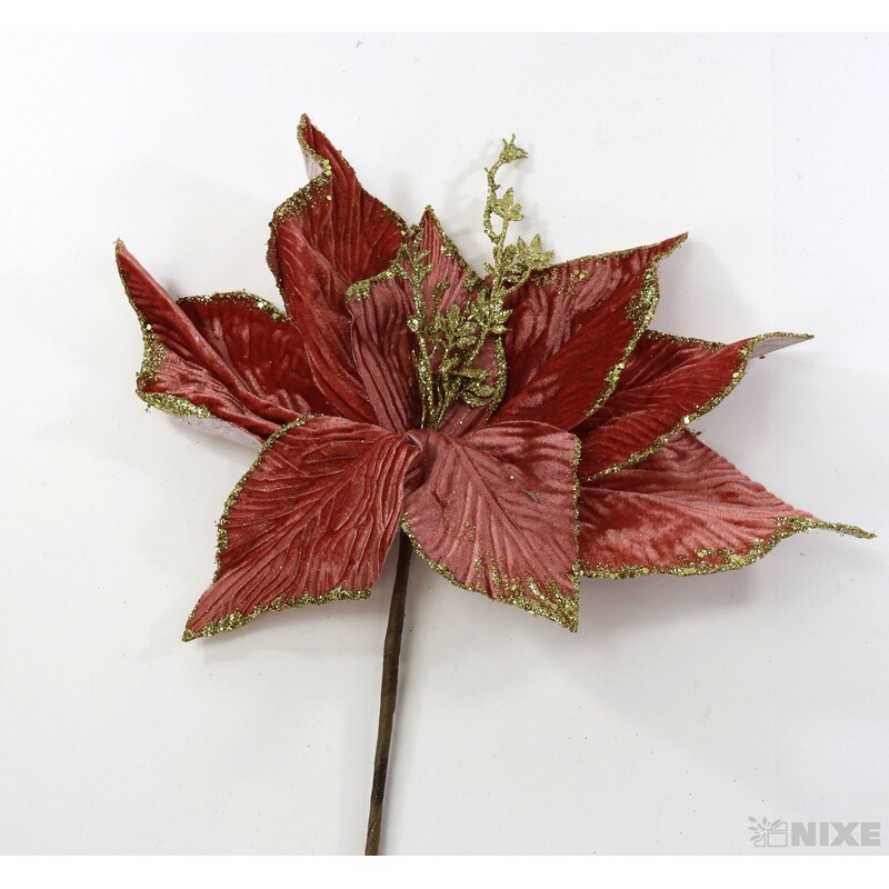 KVĚT 50cm*ZLATÁ+RŮŽOVÁ