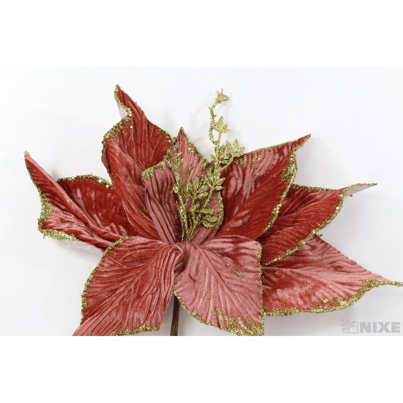 KVĚT 50cm*ZLATÁ+RŮŽOVÁ