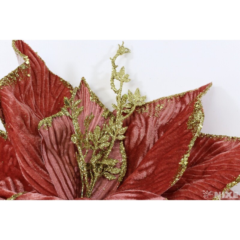 KVĚT 50cm*ZLATÁ+RŮŽOVÁ