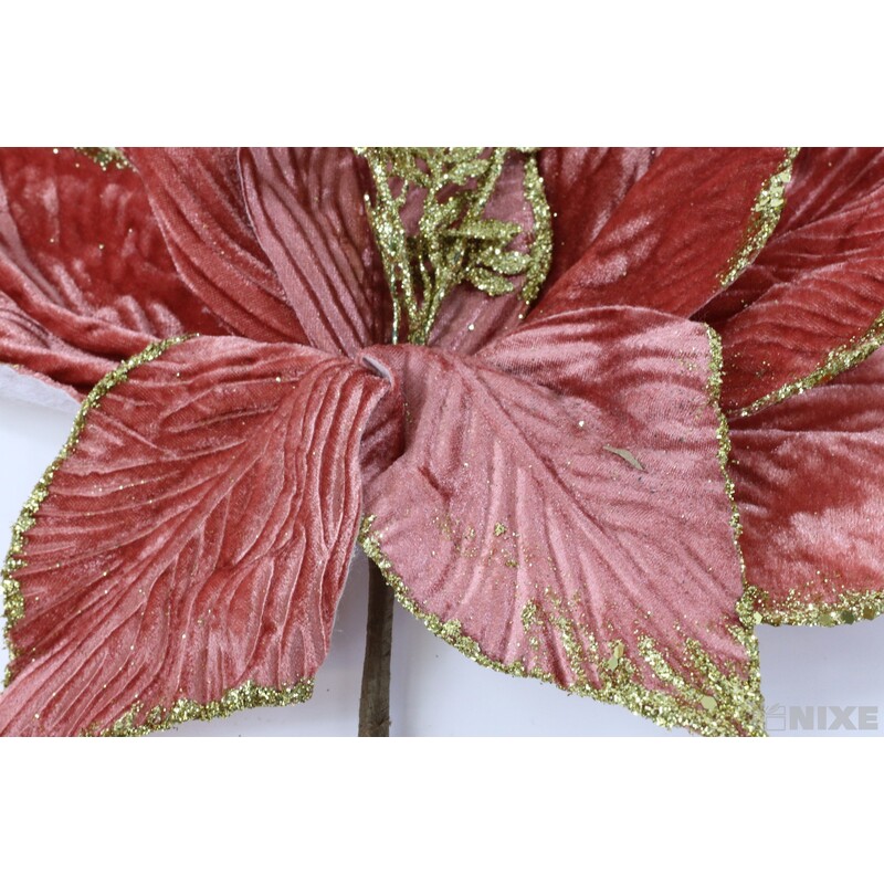 KVĚT 50cm*ZLATÁ+RŮŽOVÁ