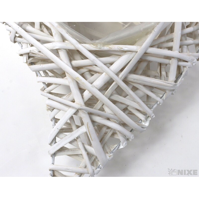 OBAL SRDCE PROUTÍ 28x37cm*BÍLÁ