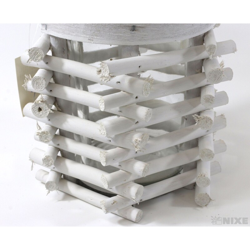 LUCERNA 15x13cm*BÍLÁ