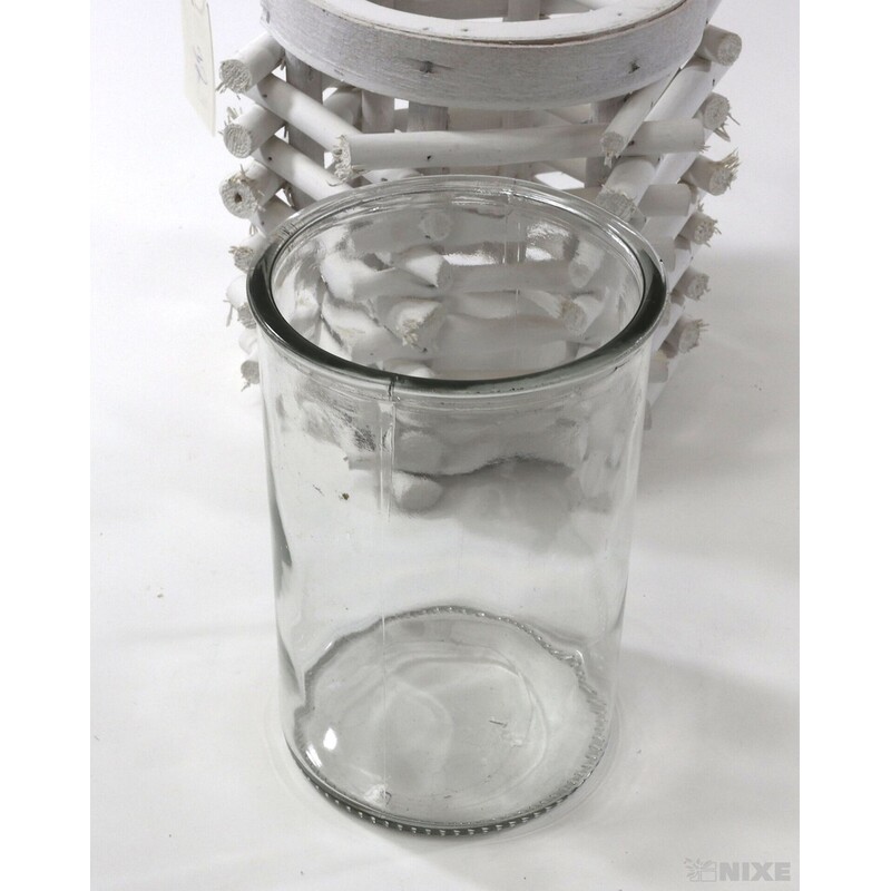 LUCERNA 15x13cm*BÍLÁ