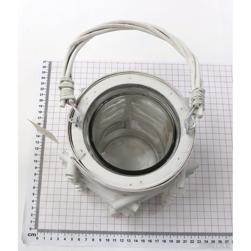 LUCERNA 15x13cm*BÍLÁ