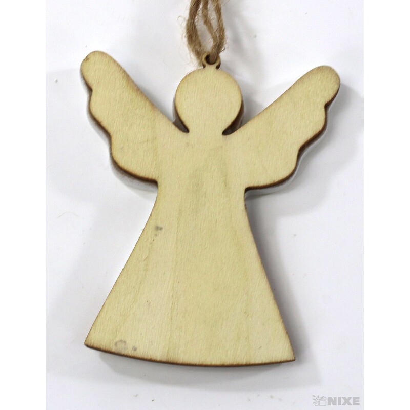 ZÁVĚS ANDĚL 7,5cm*BÍLÁ