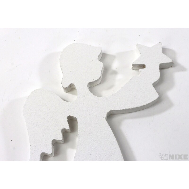 ANDĚL 18x8cm*BÍLÁ