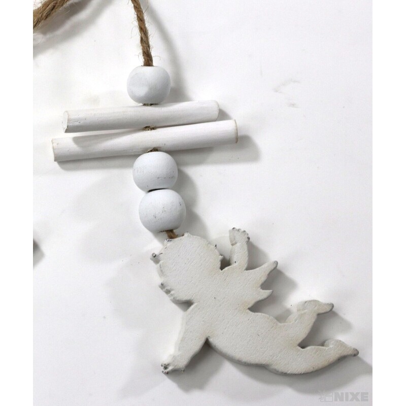 ZÁVĚS ANDĚL 20cm*BÍLÁ