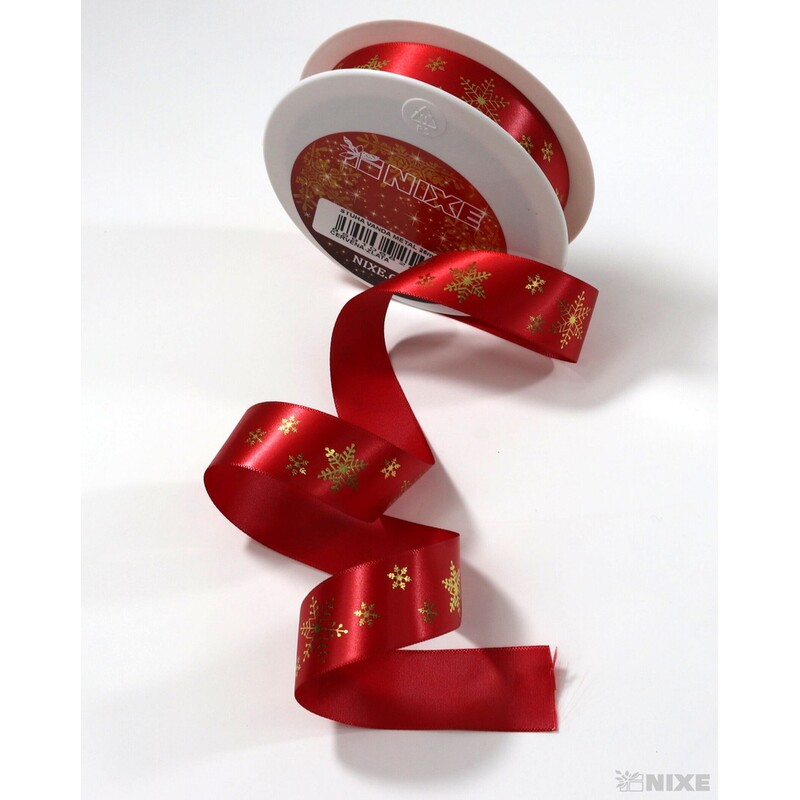 STUHA VANDA METAL 25mmx25m*ČERVENÁ-ZLATÁ