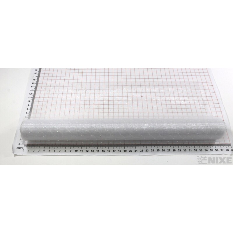 ORGANZA GLITR 22 36cmx5yd*BÍLÁ