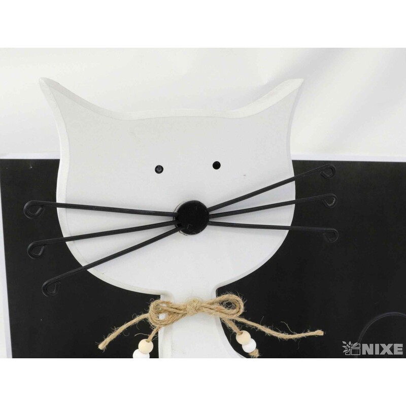 KOČKA 36x14cm*BÍLÁ