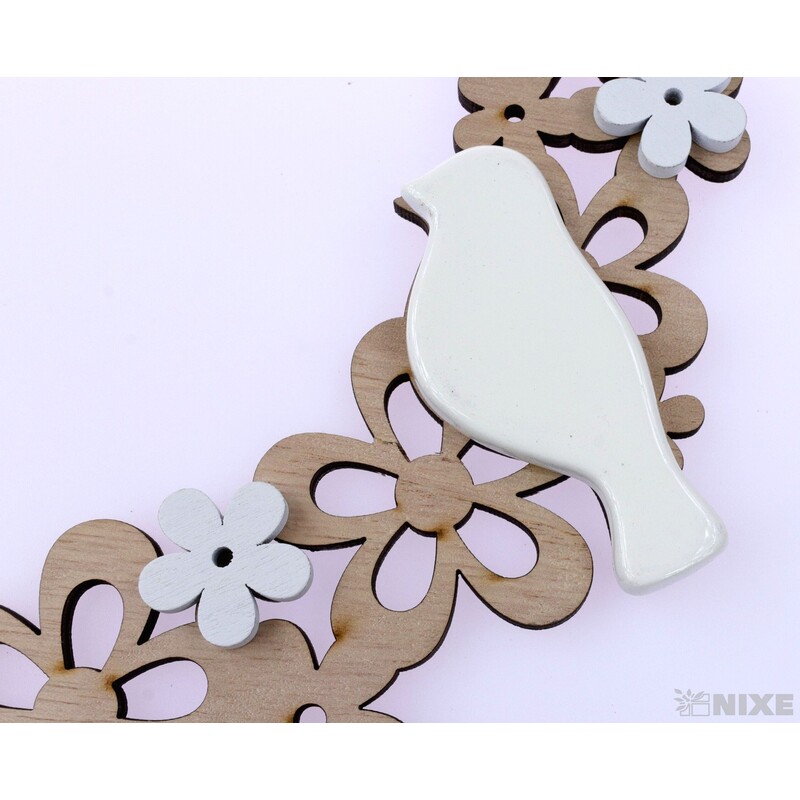 ZÁVĚS PTÁČEK KRUH 22cm