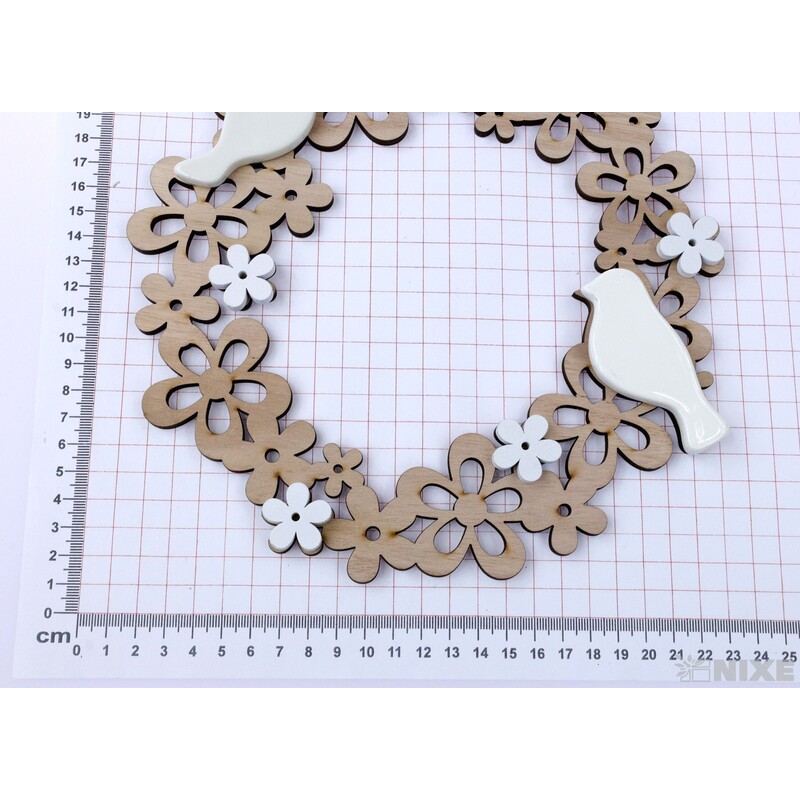 ZÁVĚS PTÁČEK KRUH 22cm