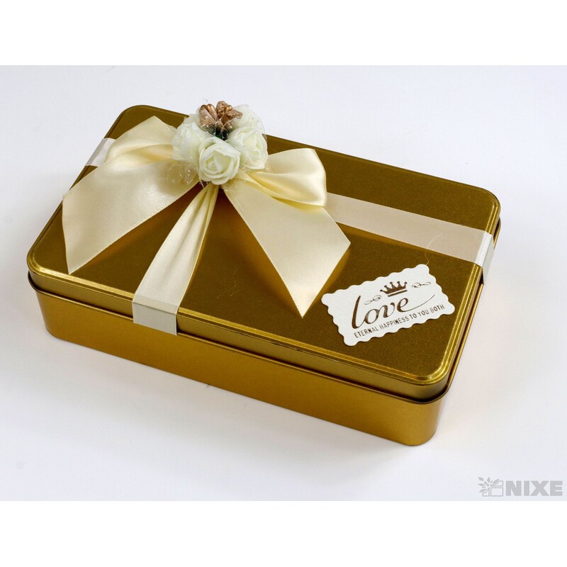 PLECHOVÁ KRABIČKA 19x11x4,5cm*