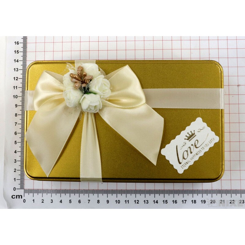 PLECHOVÁ KRABIČKA 19x11x4,5cm*