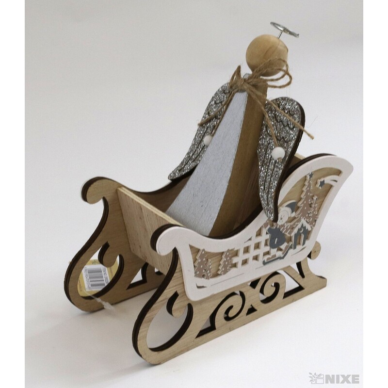 SÁŇKY DŘEVO 07x10x7cm*