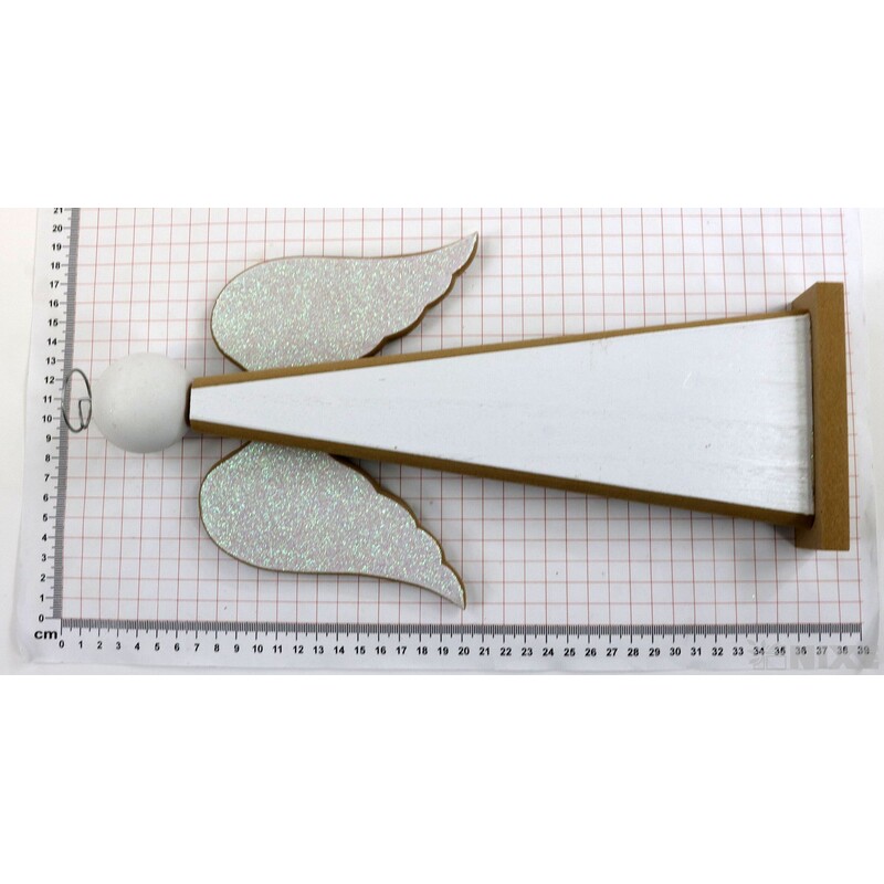 ANDĚL DŘEVO 15x35x2,5cm*