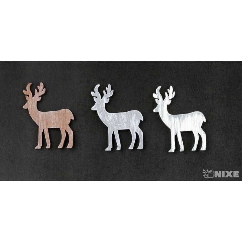 NALEPOVACÍ SOB 3x4cm 18ks*MIX BAREV