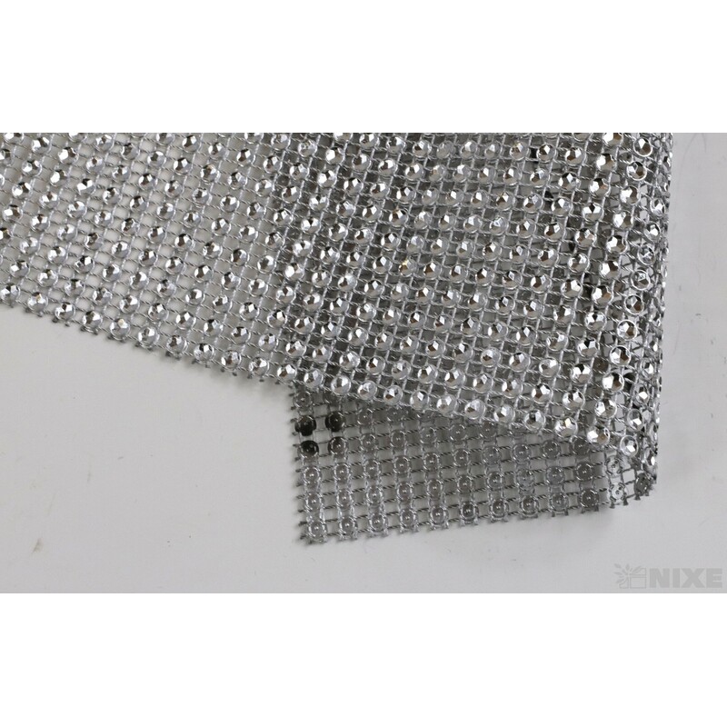 PÁSEK METAL 120mmx10yd*STŘÍBRNÁ