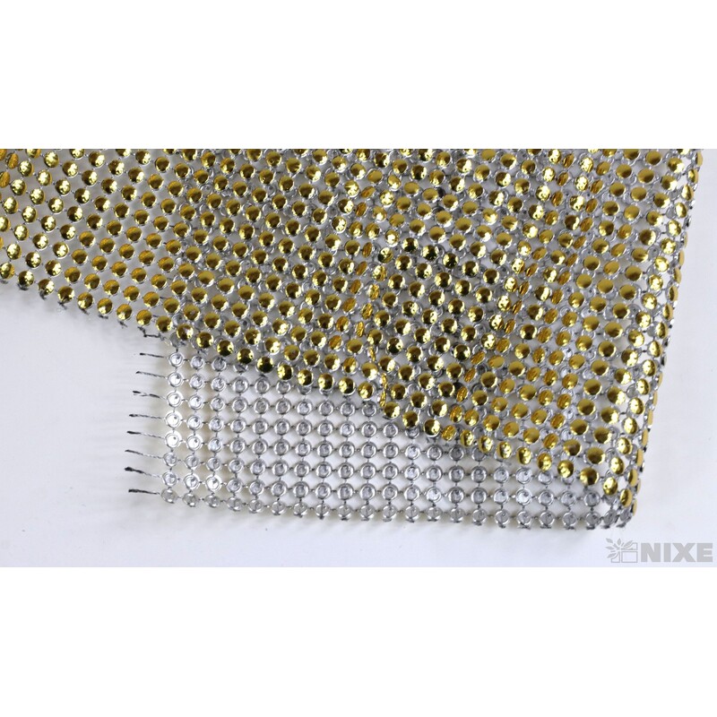 PÁSEK METAL 120mmx10yd*ZLATÁ