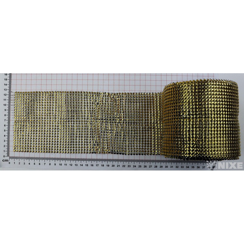 PÁSEK METAL 120mmx10yd*ZLATÁ