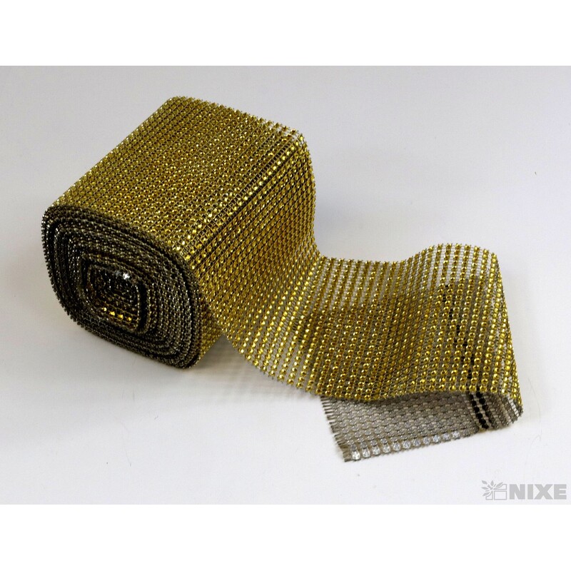 PÁSEK METAL 120mmx10yd*ZLATÁ