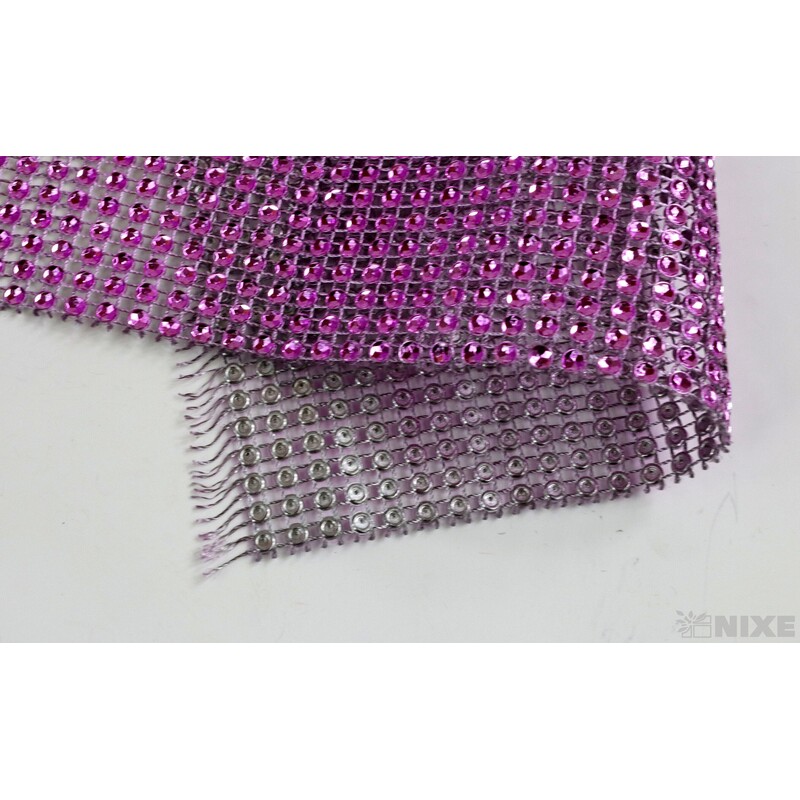 PÁSEK METAL 120mmx10yd*RŮŽOVÁ