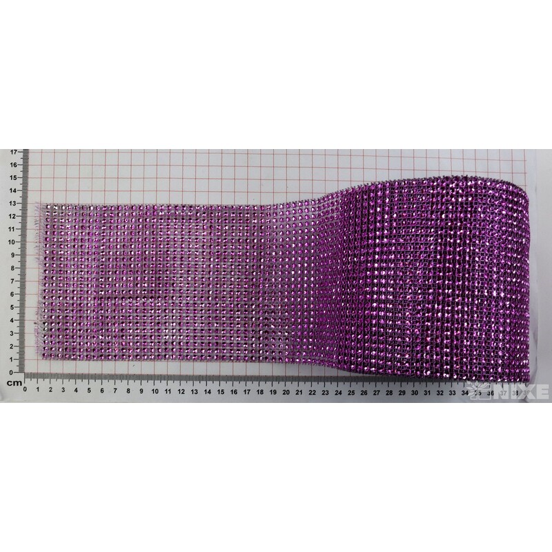 PÁSEK METAL 120mmx10yd*RŮŽOVÁ