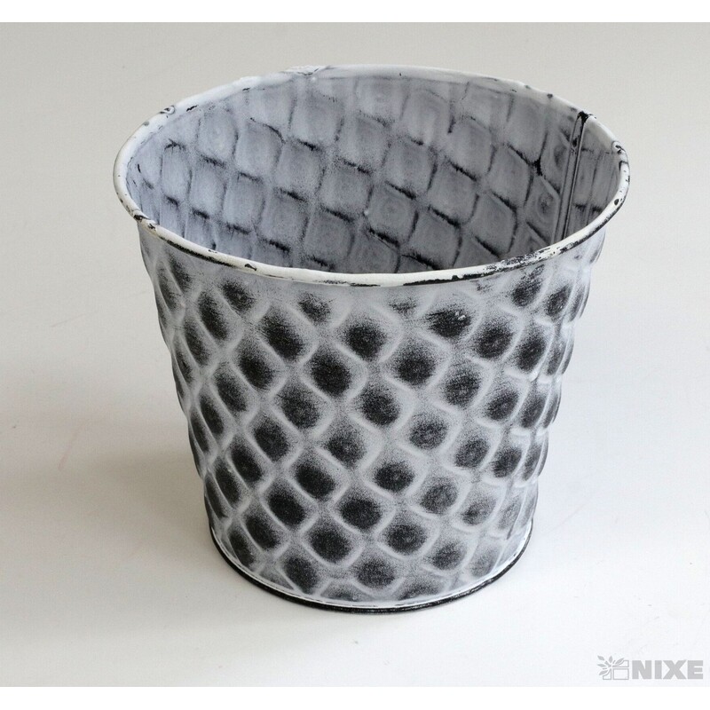 PLECHOVÝ OBAL 12,5x10cm*BÍLÁ