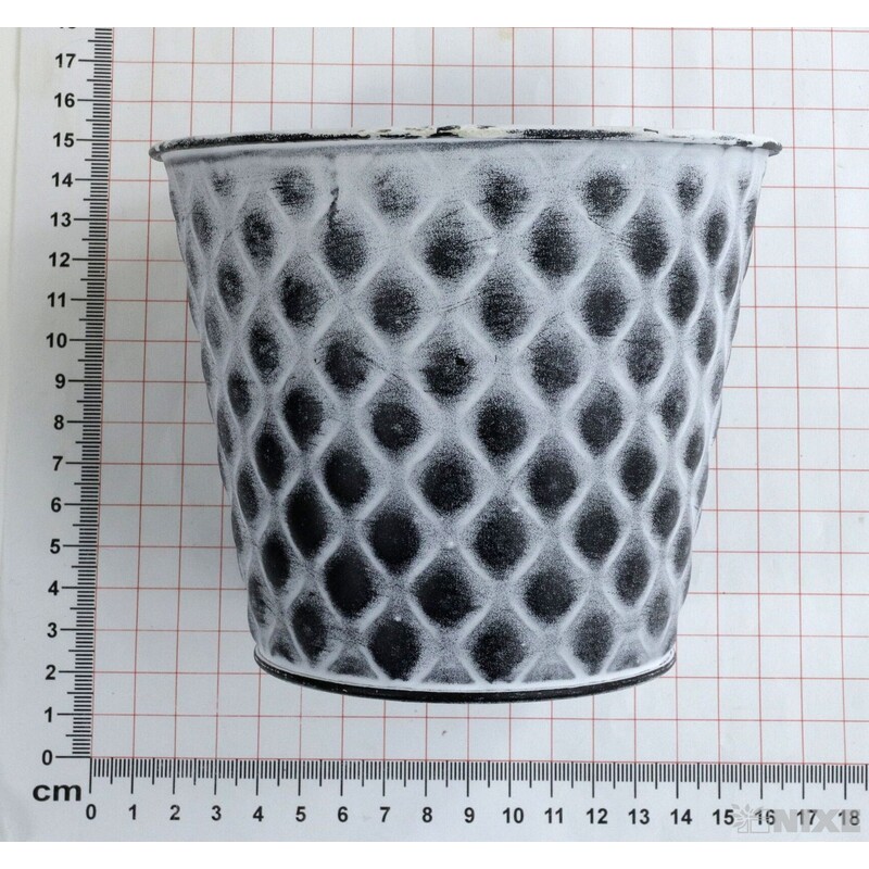 PLECHOVÝ OBAL 12,5x10cm*BÍLÁ