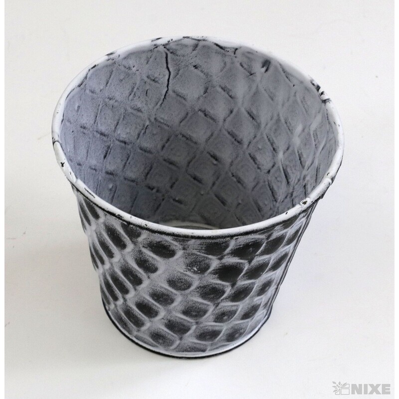 PLECHOVÝ OBAL 11x10cm*BÍLÁ