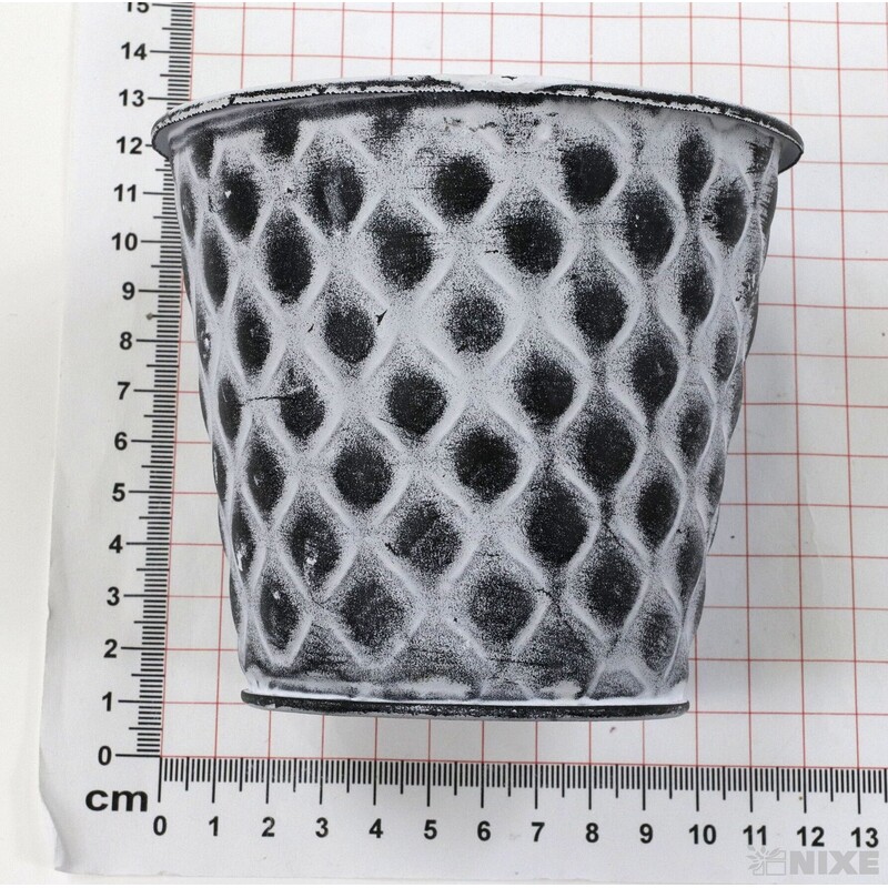 PLECHOVÝ OBAL 11x10cm*BÍLÁ