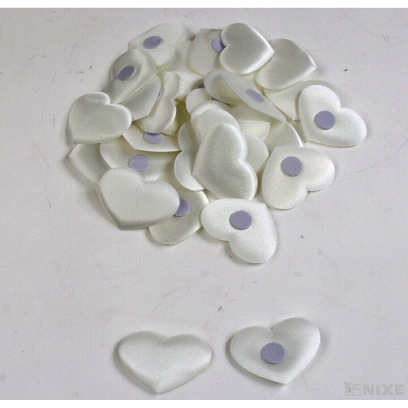 SRDCE NALEP. 4cm 30ks*BÍLÁ