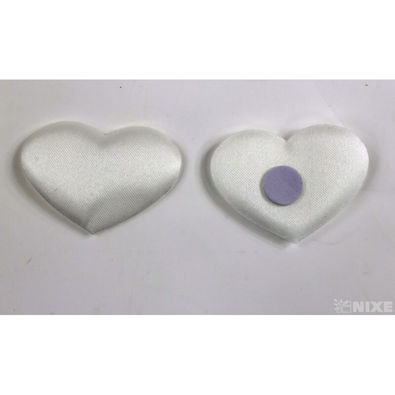 SRDCE NALEP. 4cm 30ks*BÍLÁ