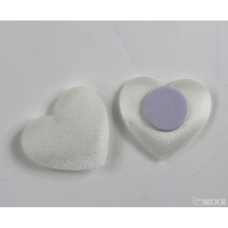 SRDCE NALEP. 2cm 30ks*BÍLÁ