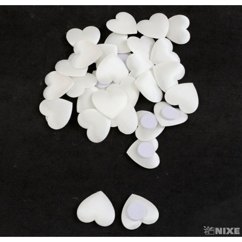 SRDCE NALEP. 2cm 30ks*BÍLÁ