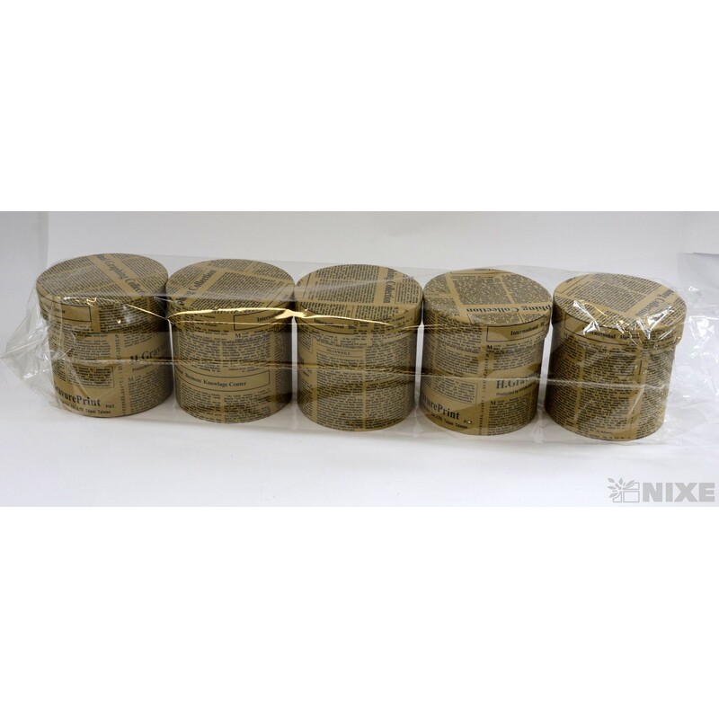 KVĚTINOVÝ BOX 5ks pr. 12x12cm*MIX BAREV