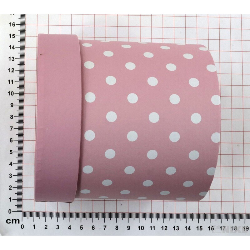 KVĚTINOVÝ BOX PUNTÍK 5ks pr. 12x12cm*RŮŽOVÁ