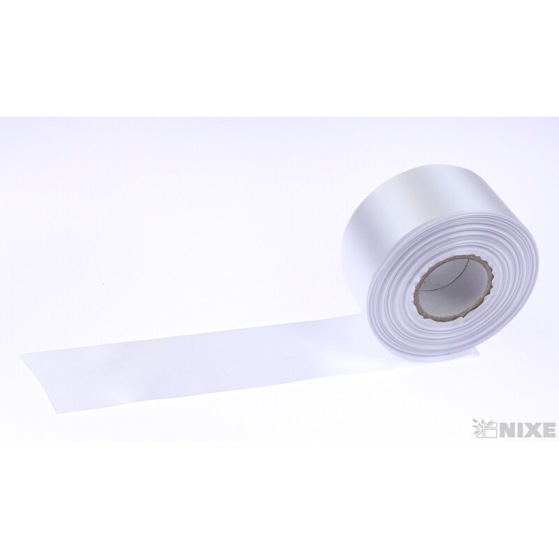 SATÉNOVÁ STUHA PRO TTR TISK  50mmx50m*BÍLÁ