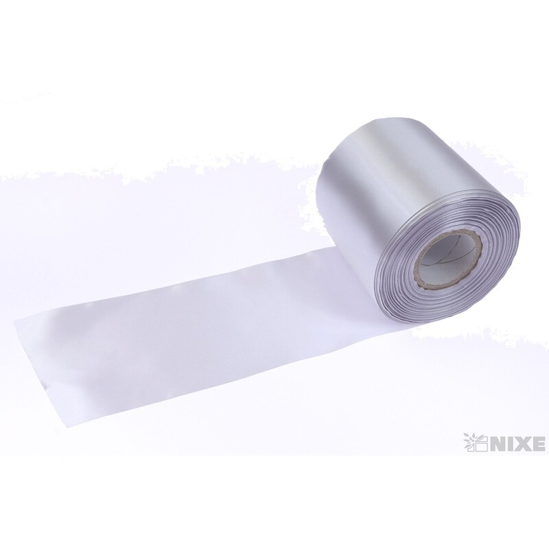 SATÉNOVÁ STUHA PRO TTR TISK  100mmx50m*STŘÍBRNÁ/GREY