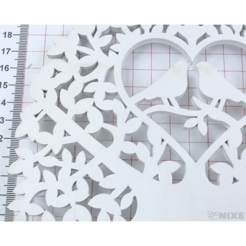 STROM 18x22cm*BÍLÁ V+