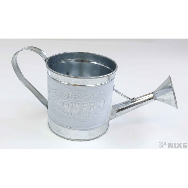 PLECHOVÁ KONEV 10x10cm*BÍLÁ