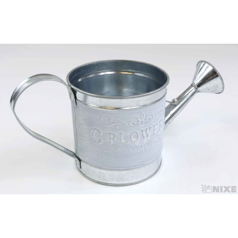 PLECHOVÁ KONEV 10x10cm*BÍLÁ