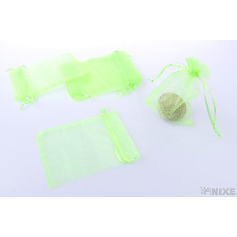 SÁČEK ORGANZA 10x13cm*ZELENÁ SV.
