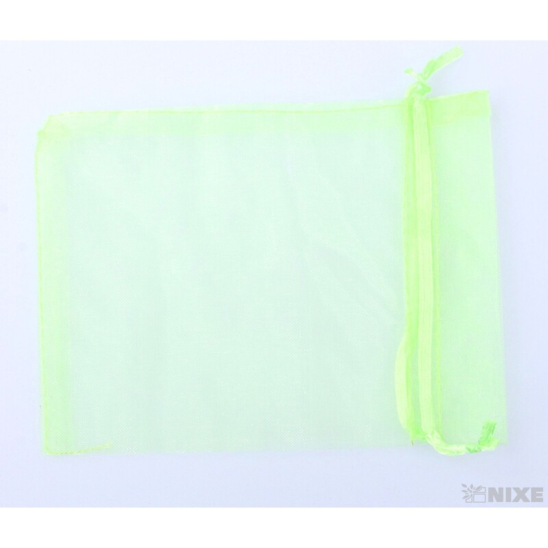 SÁČEK ORGANZA 10x13cm*ZELENÁ SV.