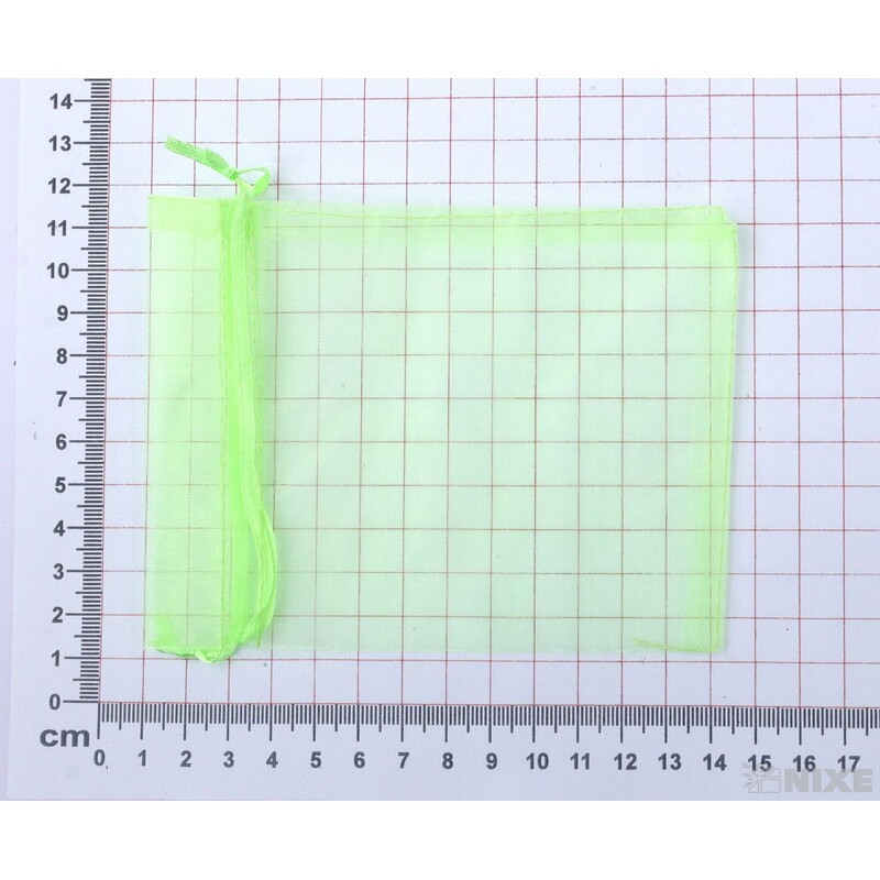 SÁČEK ORGANZA 10x13cm*ZELENÁ SV.