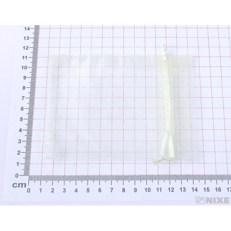 SÁČEK ORGANZA 09x13cm*KRÉMOVÁ