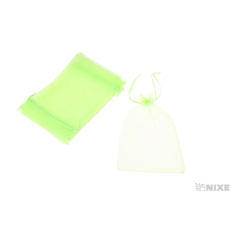 SÁČEK ORGANZA 14x22cm*ZELENÁ SV.