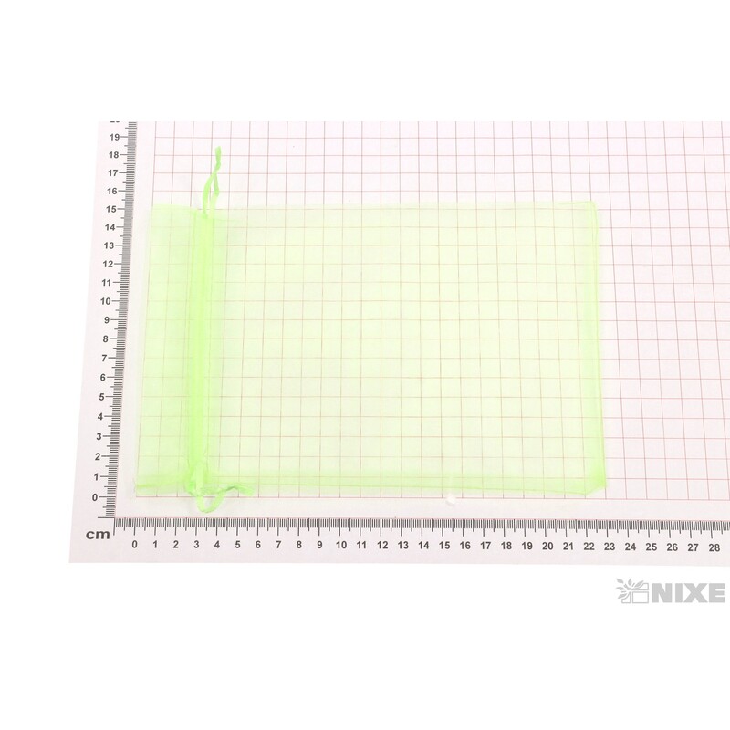 SÁČEK ORGANZA 14x22cm*ZELENÁ SV.